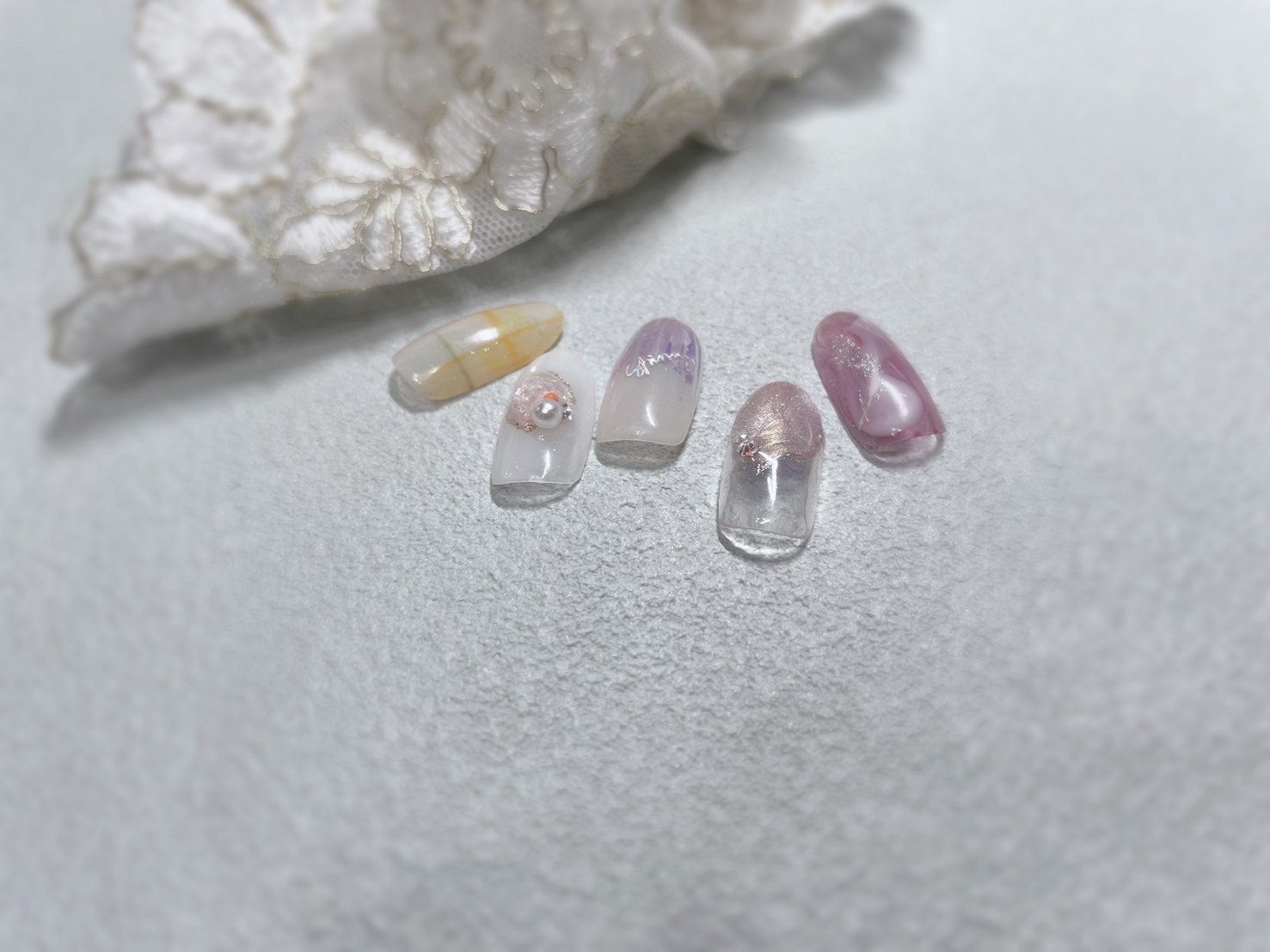 ネイルサロン「アプレシエ」のネイルサンプル